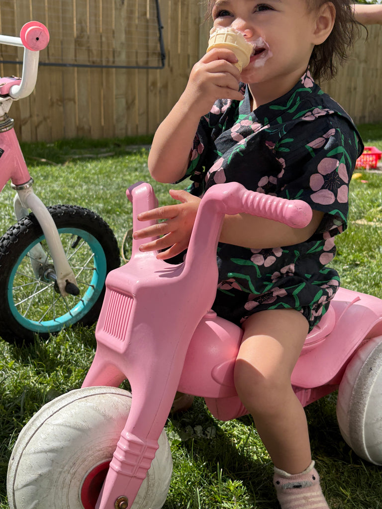 Mānuka Pango Kimono Romper