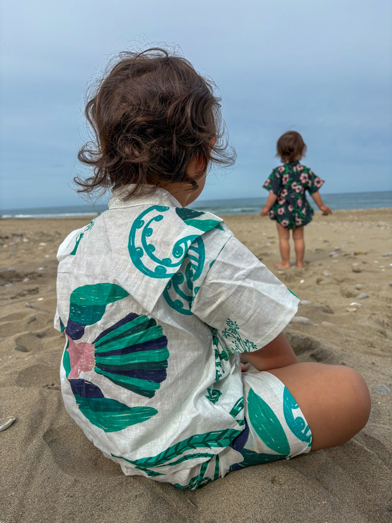 Kererū Ma Kimono Top