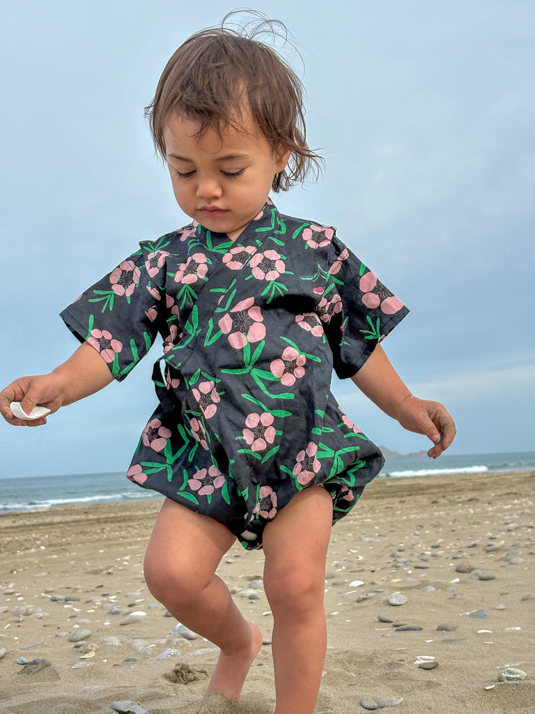 Mānuka Pango Kimono Romper