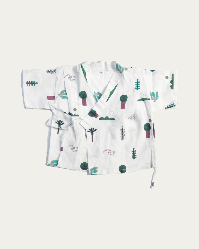 Motu Rākau Ma Kimono Top